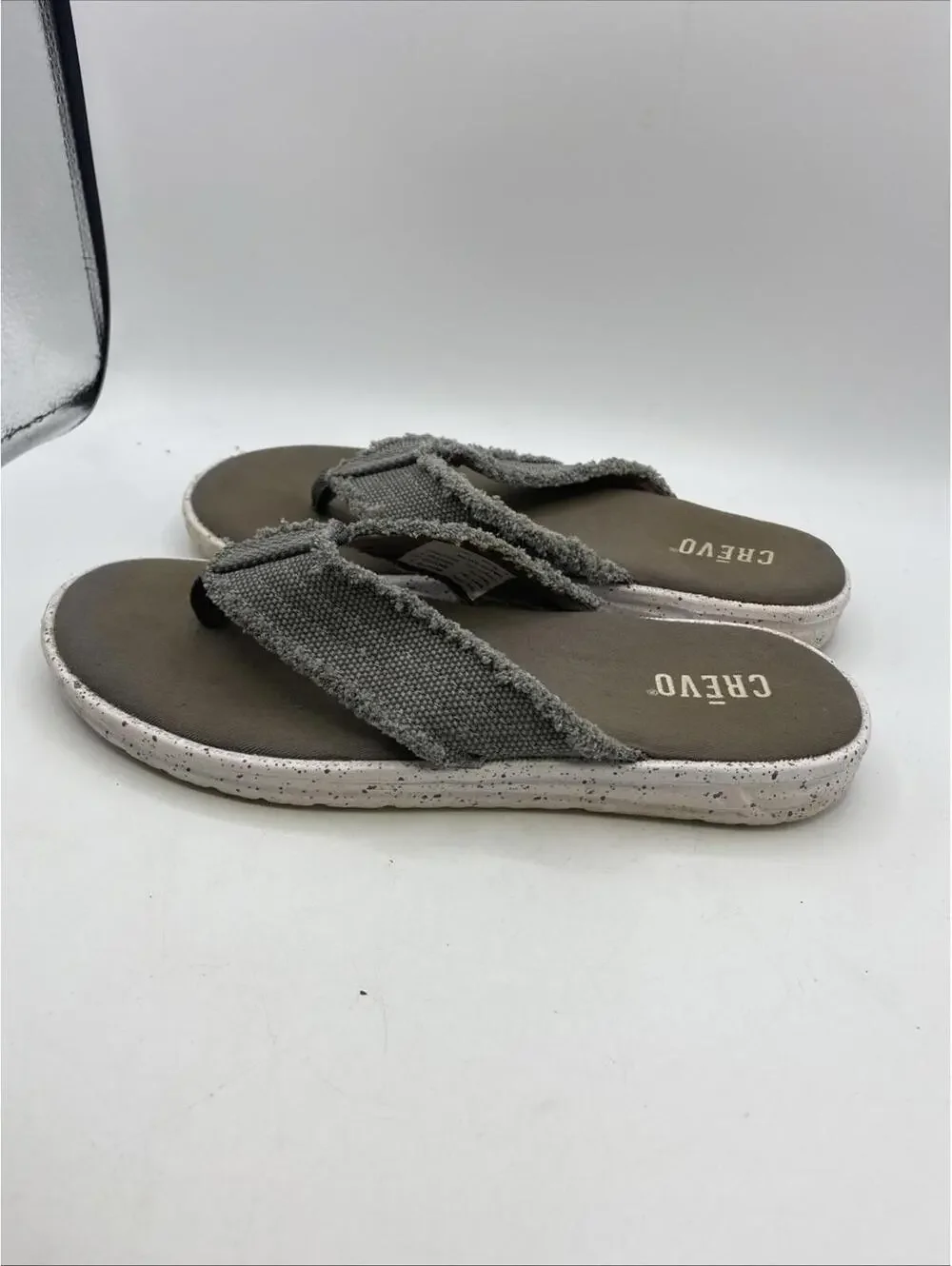 Crevo Rowdy Sandal Grey Men's Size 8